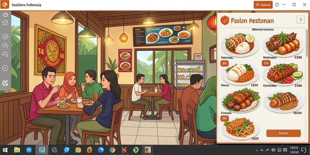Tampilan antarmuka yang menarik dan user-friendly.
