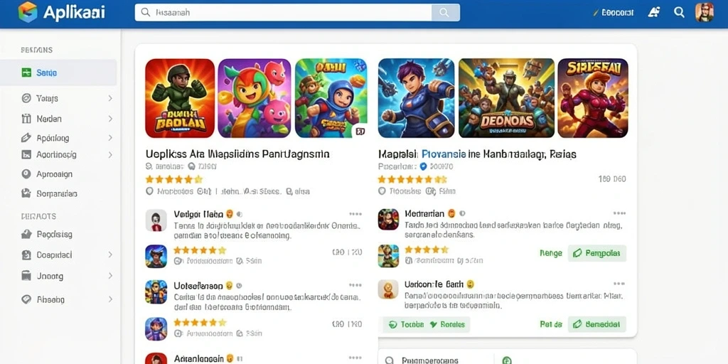 Tampilan antarmuka utama aplikasi 888IDR.
