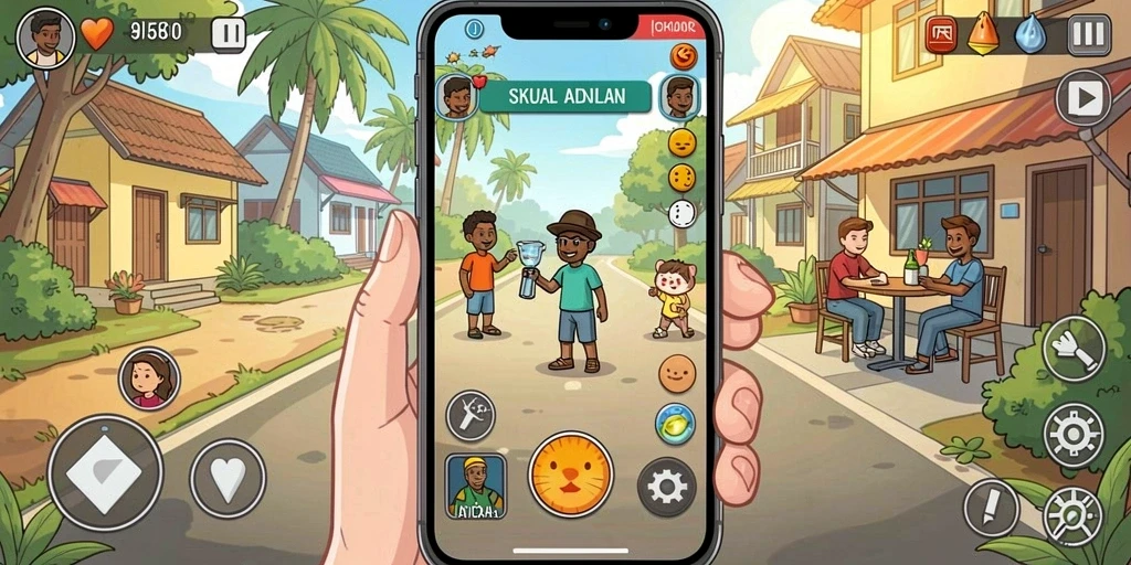 Tampilan antarmuka yang modern dan intuitif.