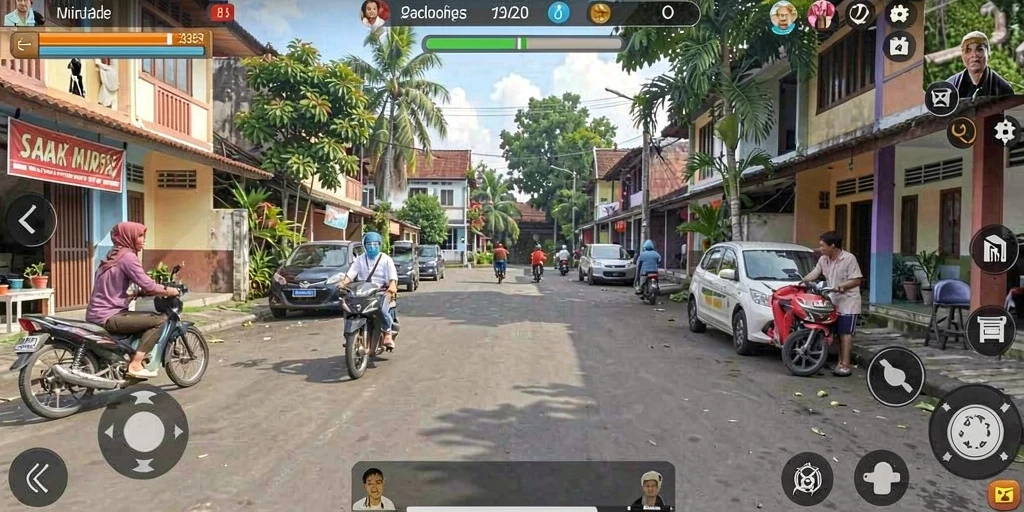 Tampilan antarmuka yang ramah pengguna.