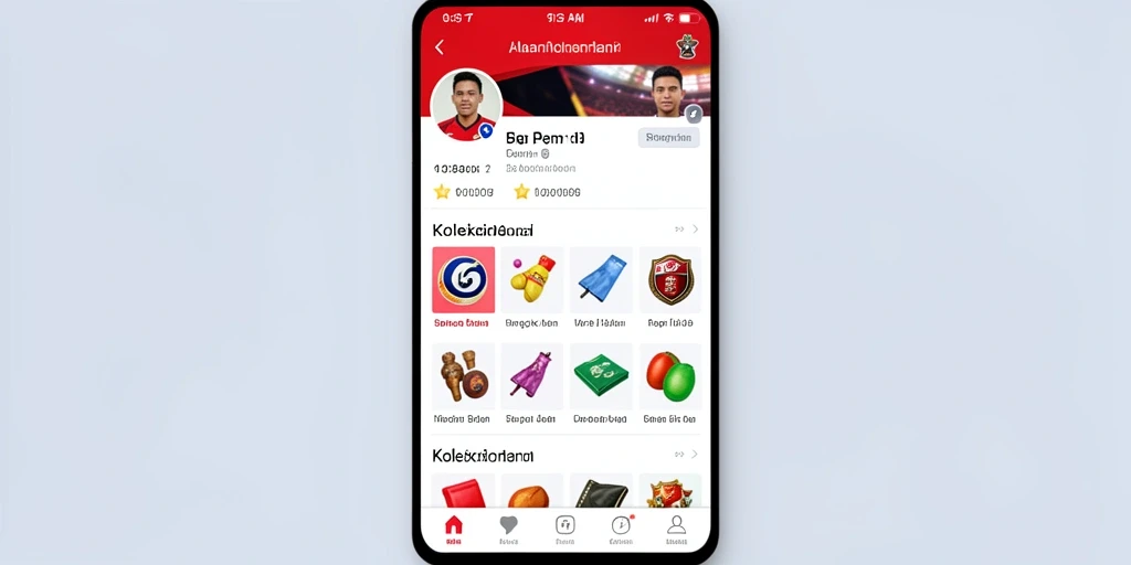 Tampilan karakter yang menarik dan detail.