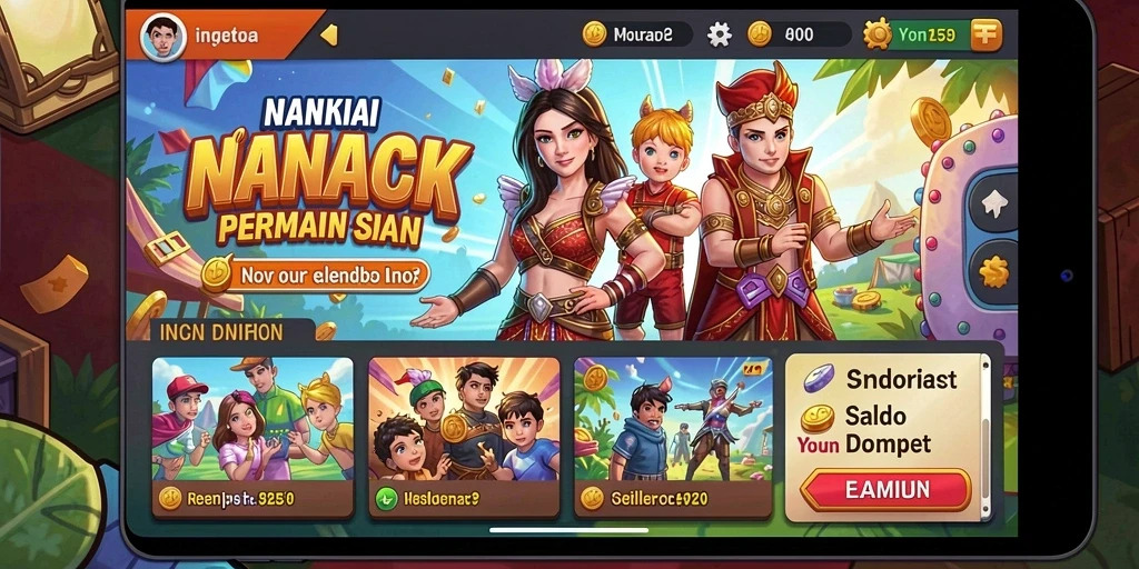 Tampilan antarmuka yang menarik dan user-friendly.