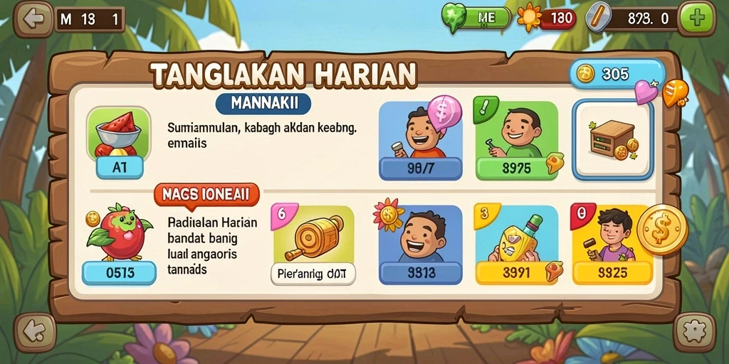 Tampilan antarmuka yang modern dan menarik.