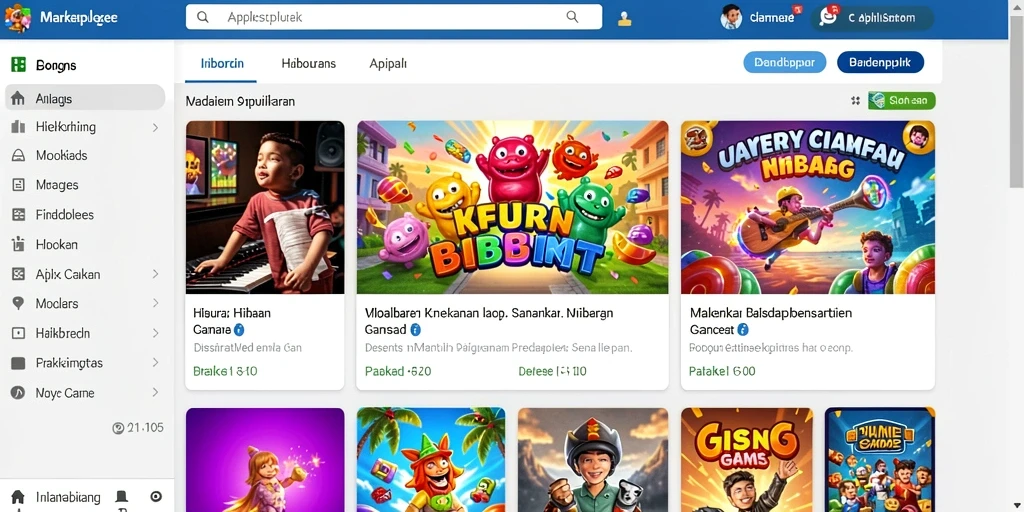 Tampilan antarmuka yang menarik dan modern.