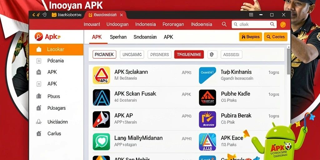 Tampilan antarmuka awal yang menarik.