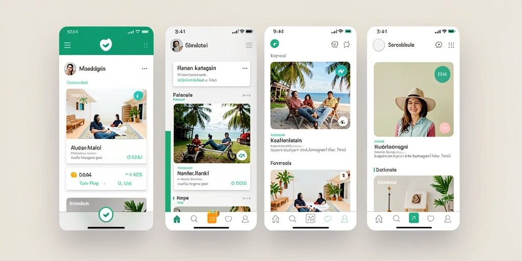 Tampilan antarmuka yang modern dan mudah digunakan.