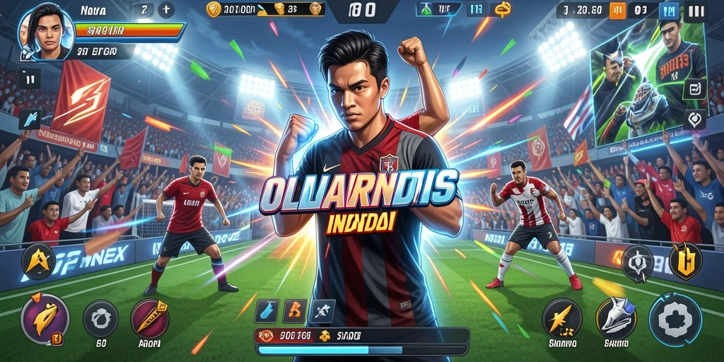 Screenshot menampilkan gameplay yang dinamis.
